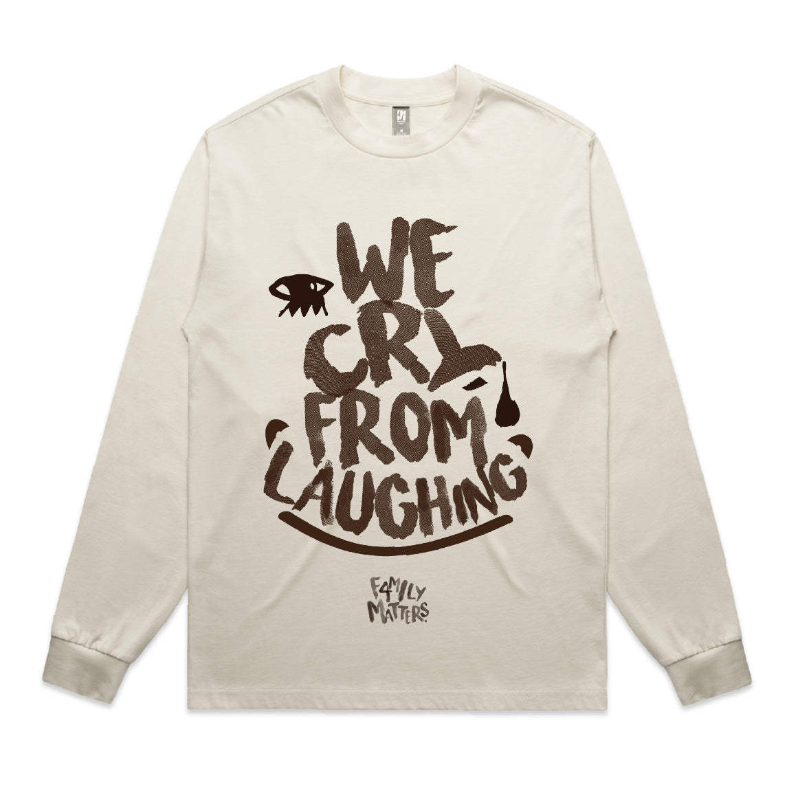 WCFL Long Sleeve T-Shirt In Cream