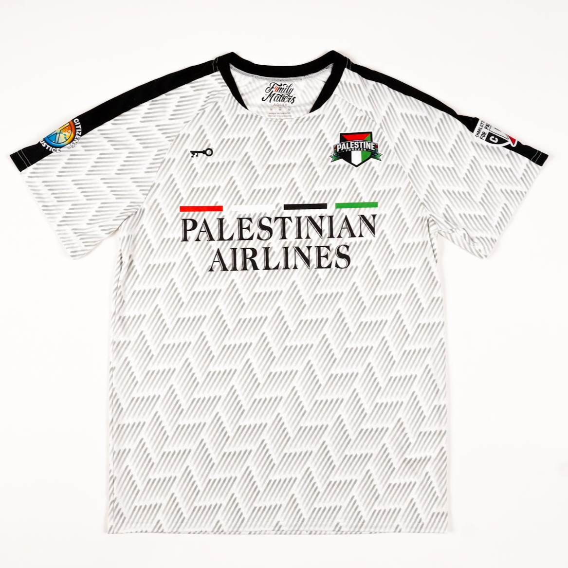 FM X CLT4PALI Palestine Forever Home Kit in White