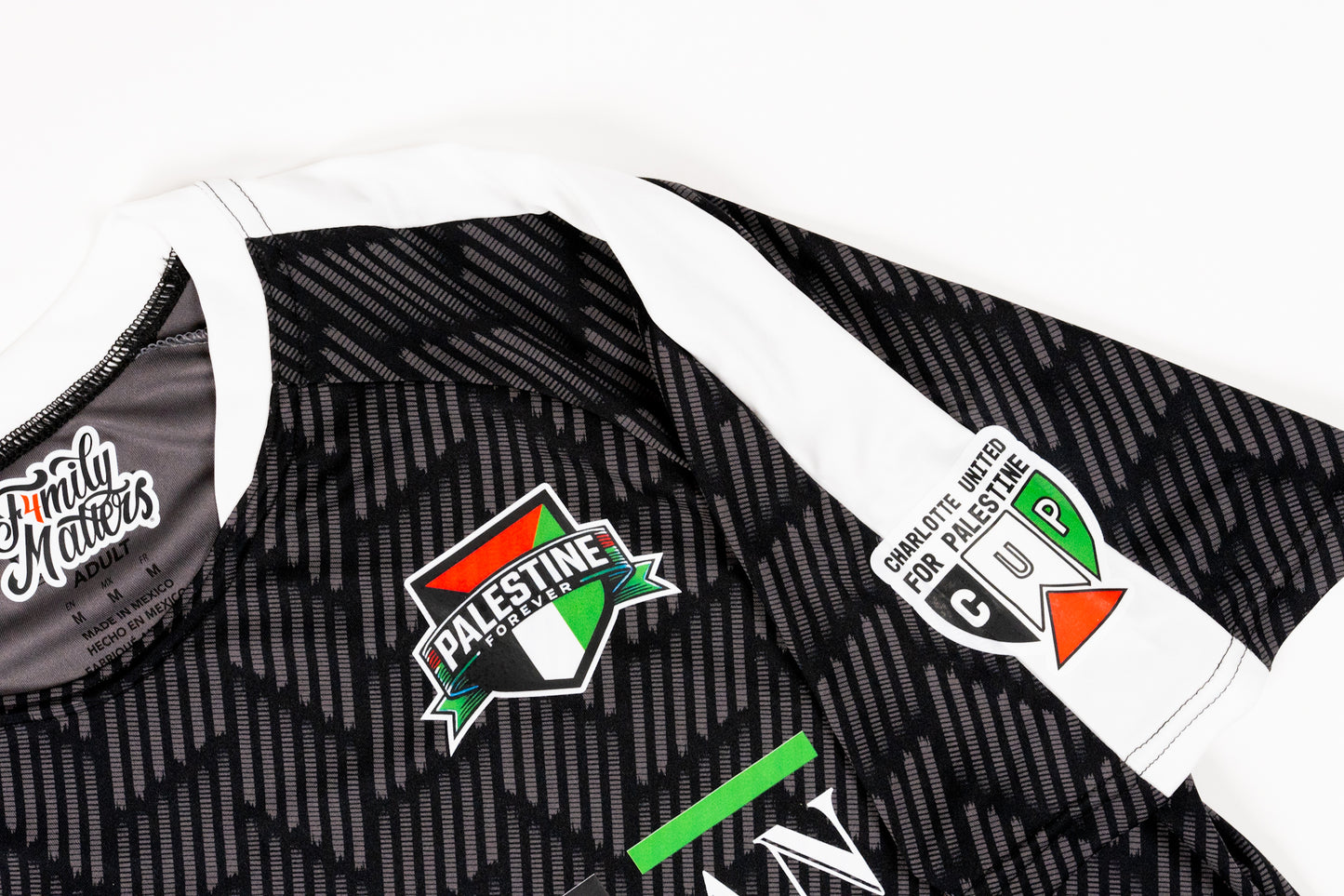 FM X CLT4PALI Palestine Forever Away Kit in Black