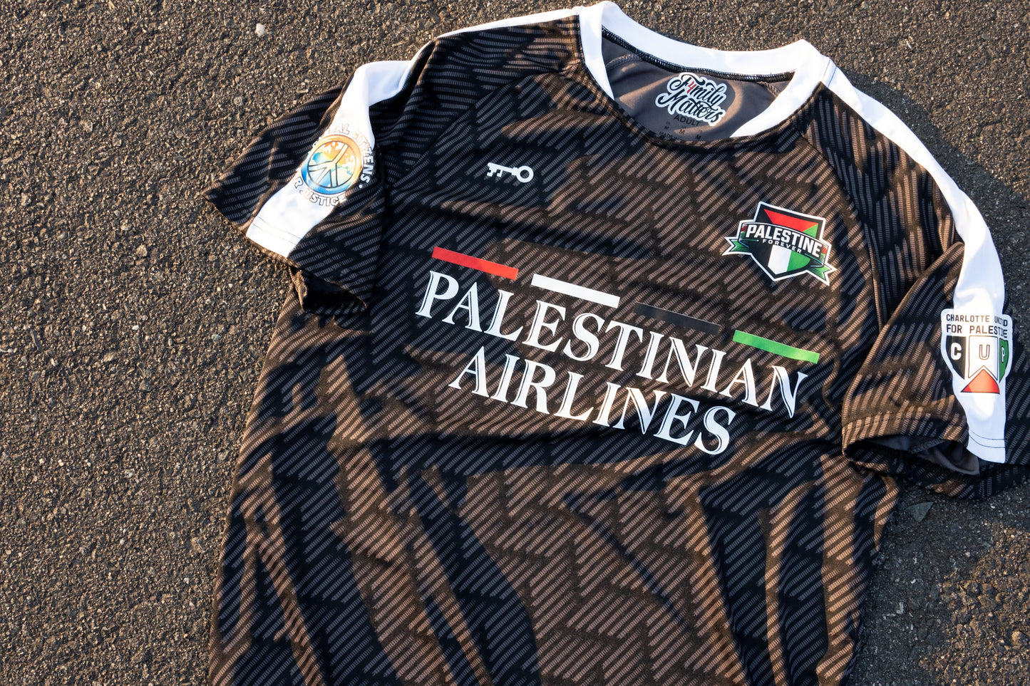 FM X CLT4PALI Palestine Forever Away Kit in Black