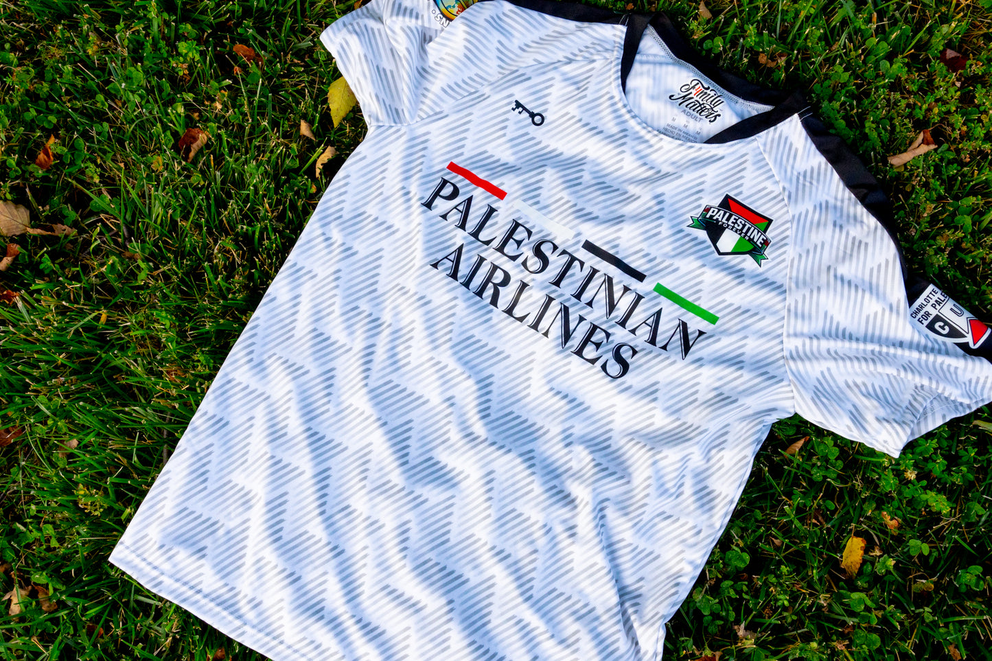 FM X CLT4PALI Palestine Forever Home Kit in White
