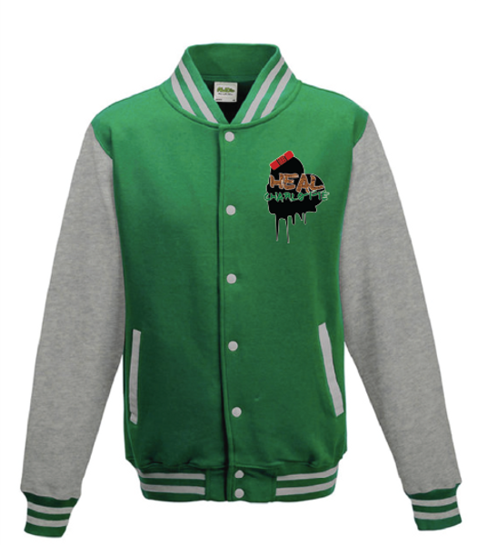 My Heal Charlotte Logo Letterman Jacket