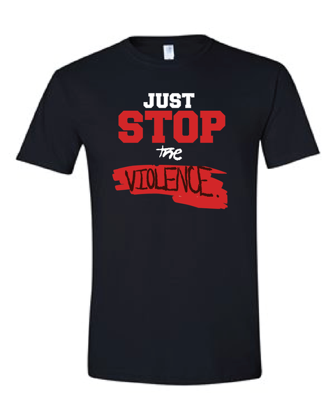 The Just Stop T-shirt In Black