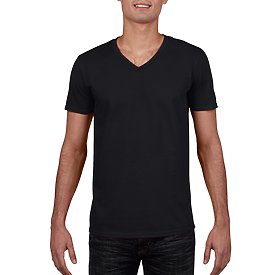 64V00 Gildan 4.5oz 100% Softstyle® Adult V-Neck