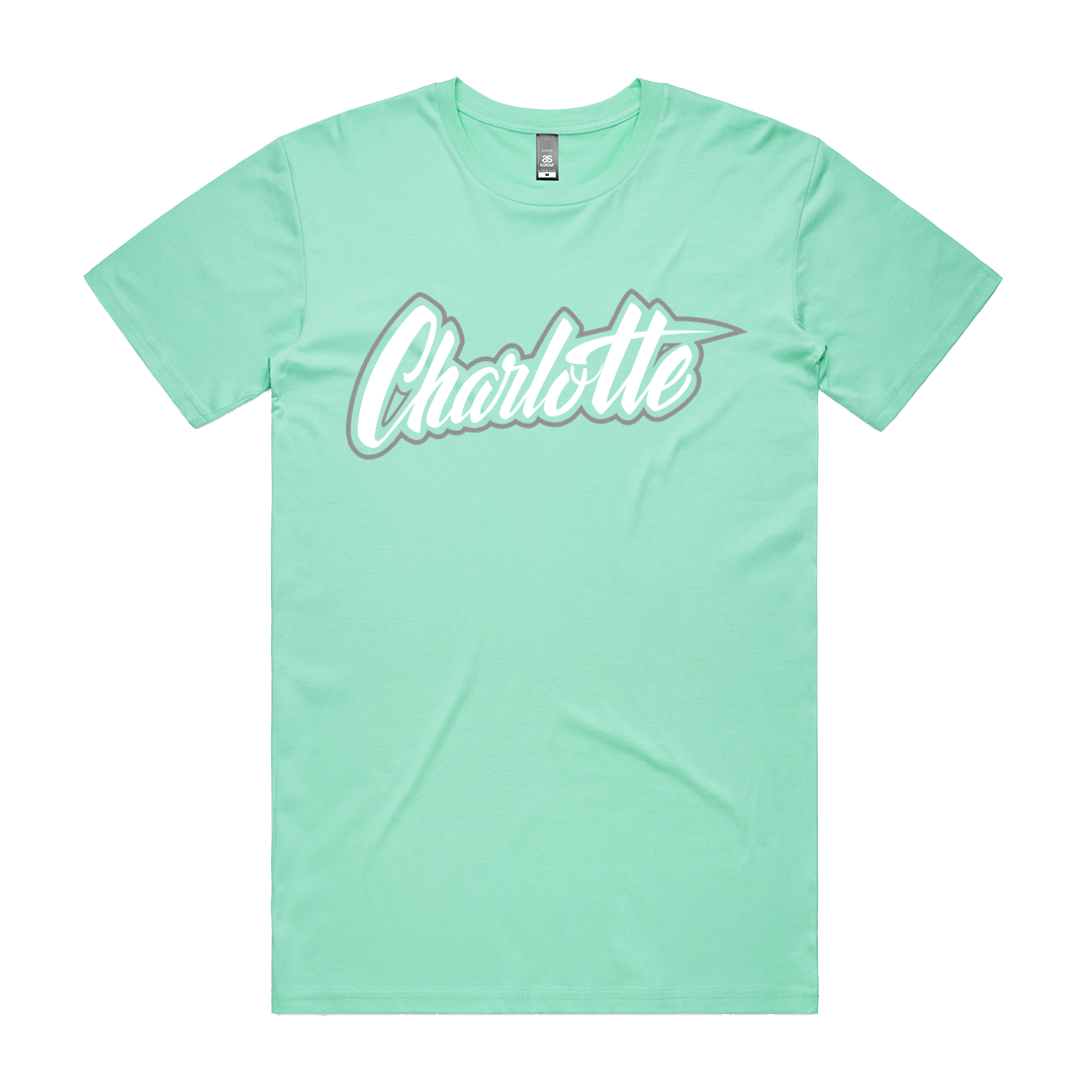 Charlotte Script Tee