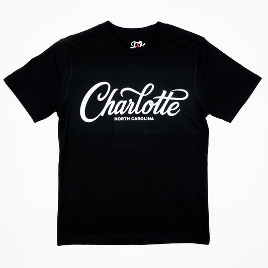 Charlotte script shirt