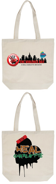 Stop The Violence x My Heal Charlotte Tote Bag