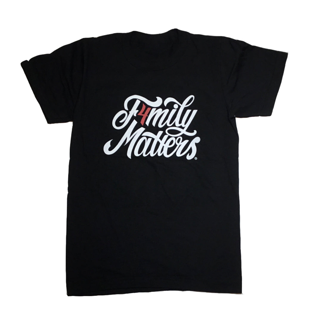 F4mily Matters Script Logo Tee