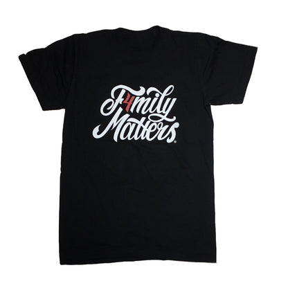 F4mily Matters Script Logo Tee