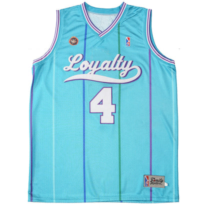 The Loyalty Basketball Jersey in Teal