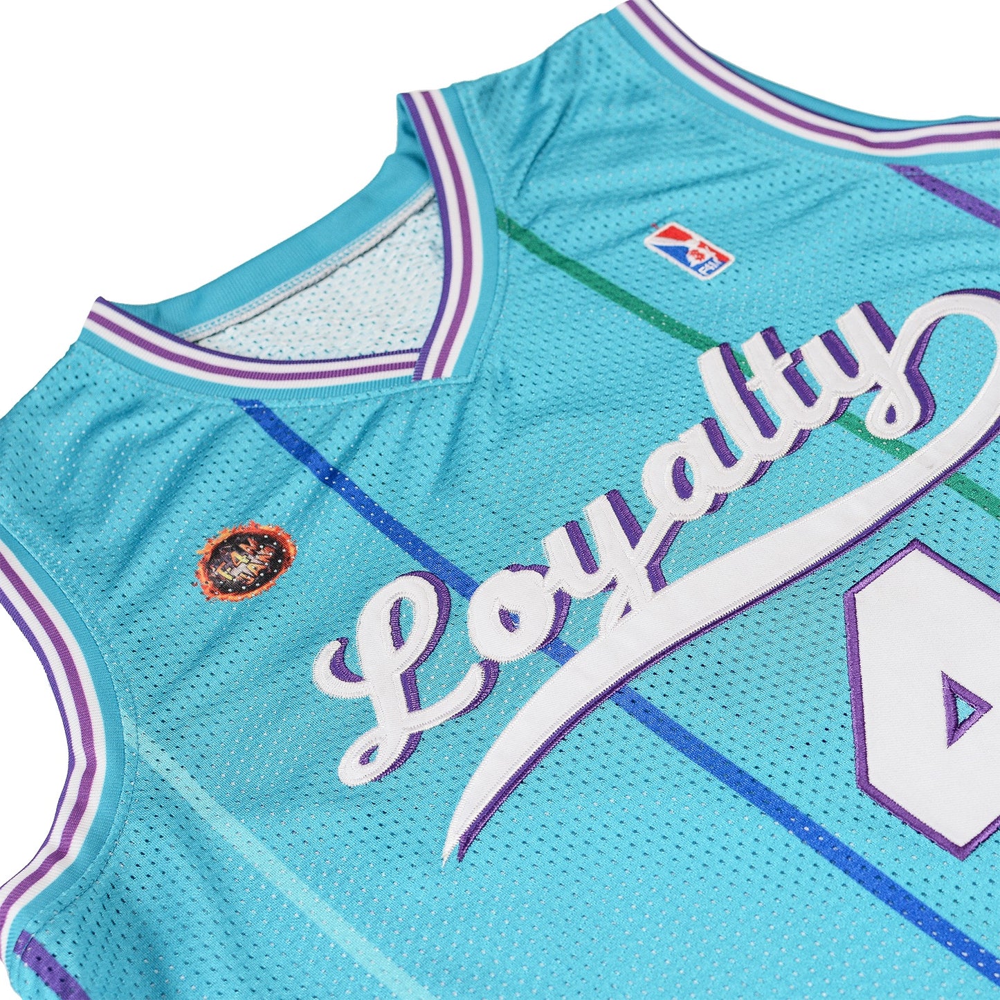 The Loyalty Basketball Jersey in Teal