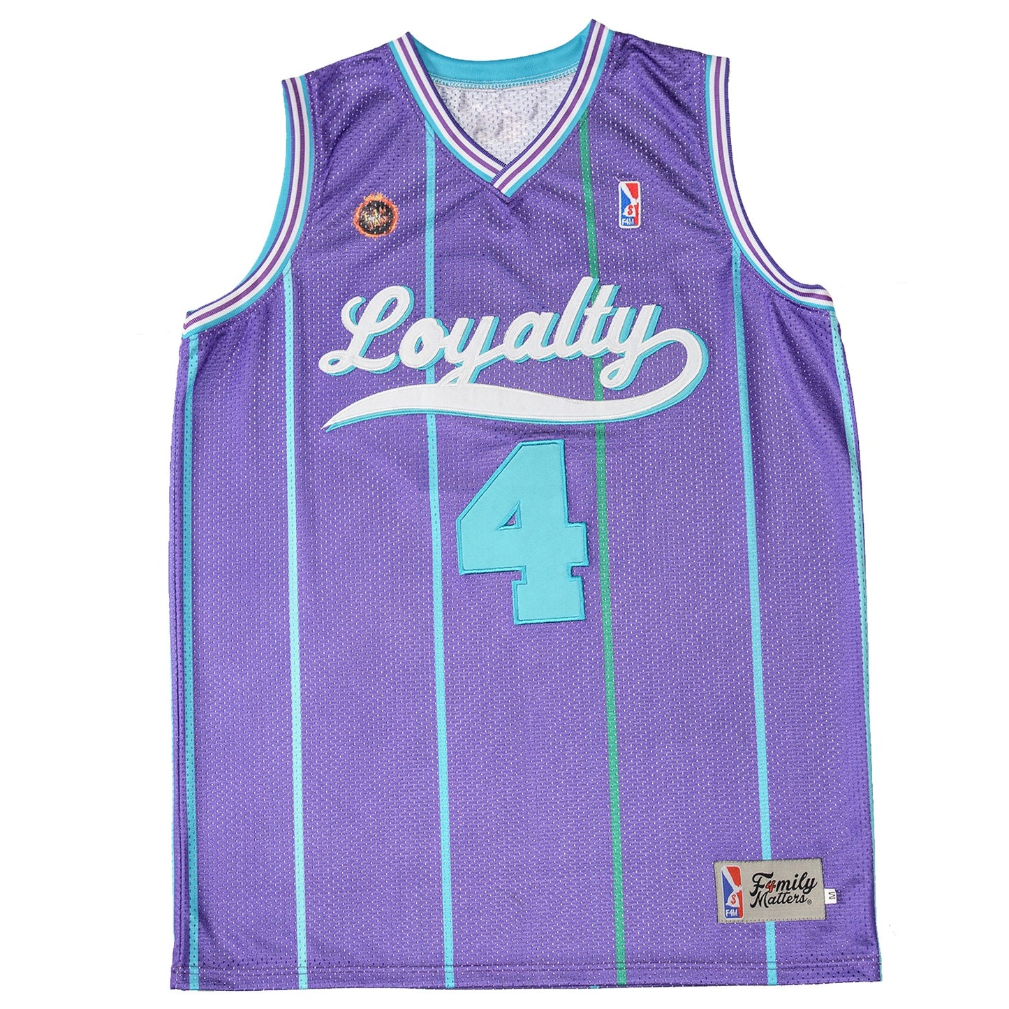 The Loyalty Basketball Jersey in Purple