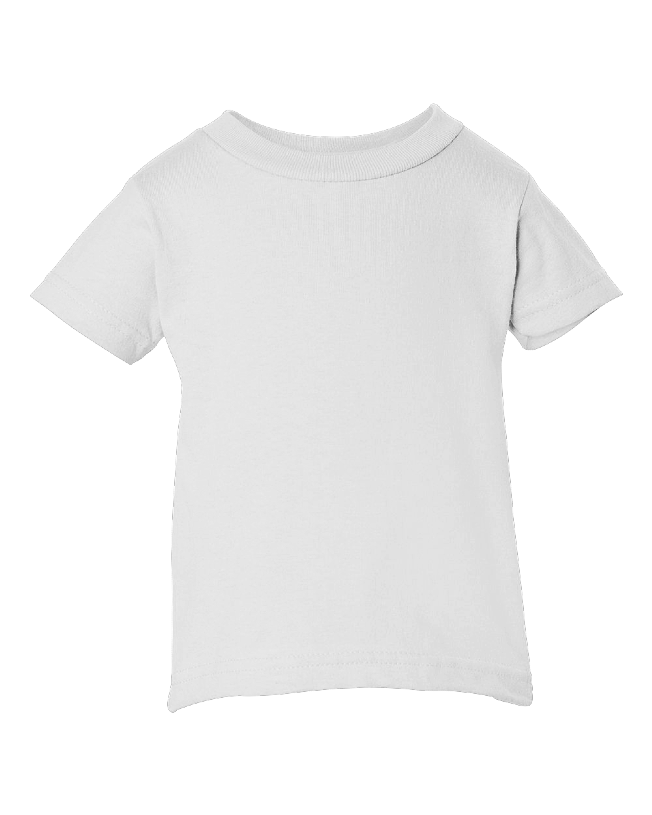 RS3401 Rabbit Skins™ 5.5oz 100% Jersey Crew Infant T-Shirt